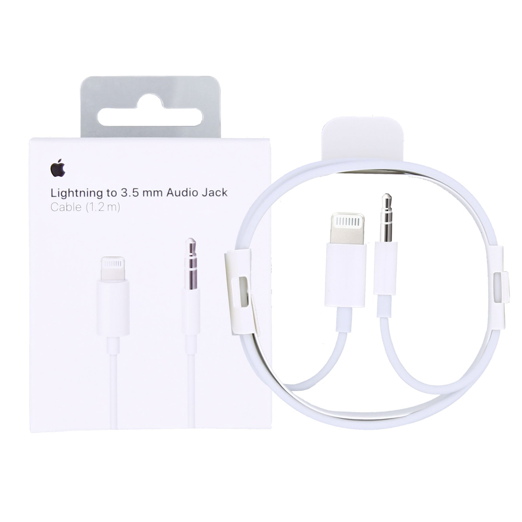 Apple MXK22ZM/A Lightning To 3.5mm Buchse Kabel 120cm White Original Verkaufsverpackung