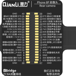 QIANLI iBridge ToolPlus PCBA Kabel Testing Set für Apple iPhone 8G/5.5
