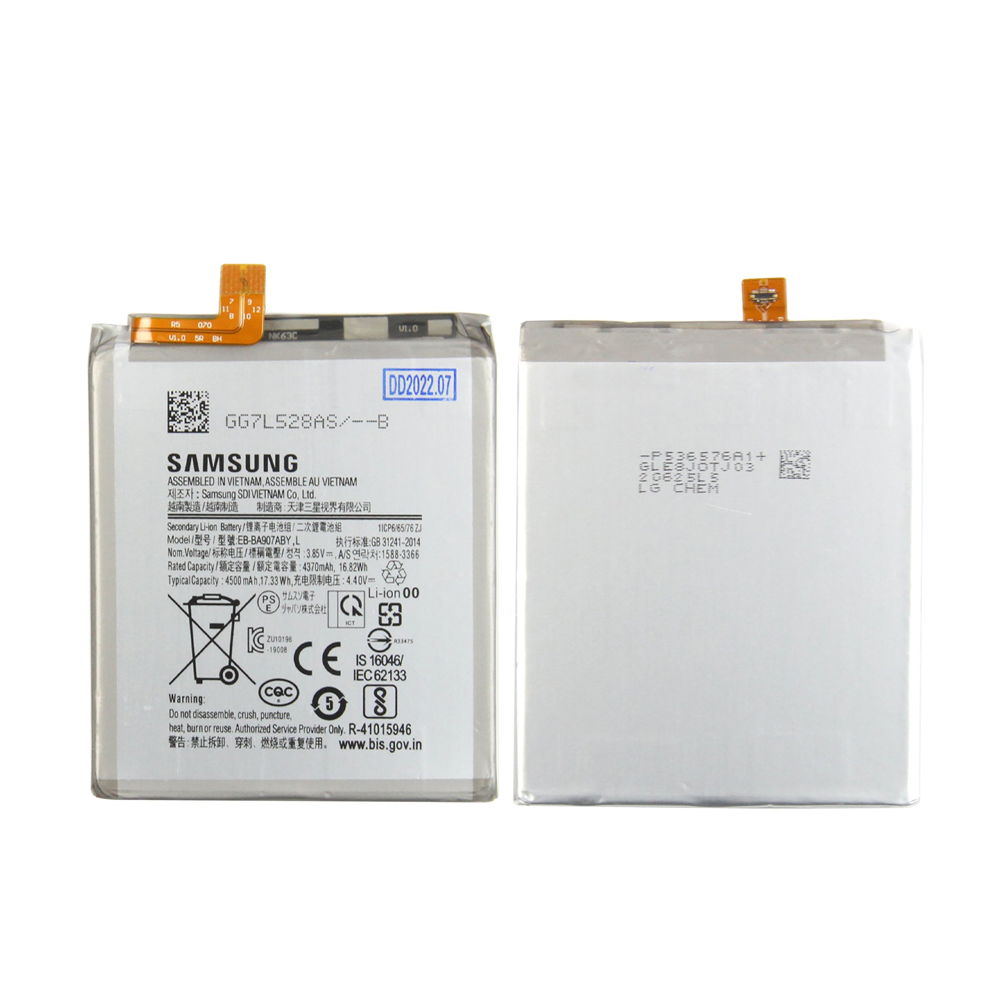 Samsung Galaxy S10 Lite G770F Akku EB-BA907ABY OEM – Bild 3