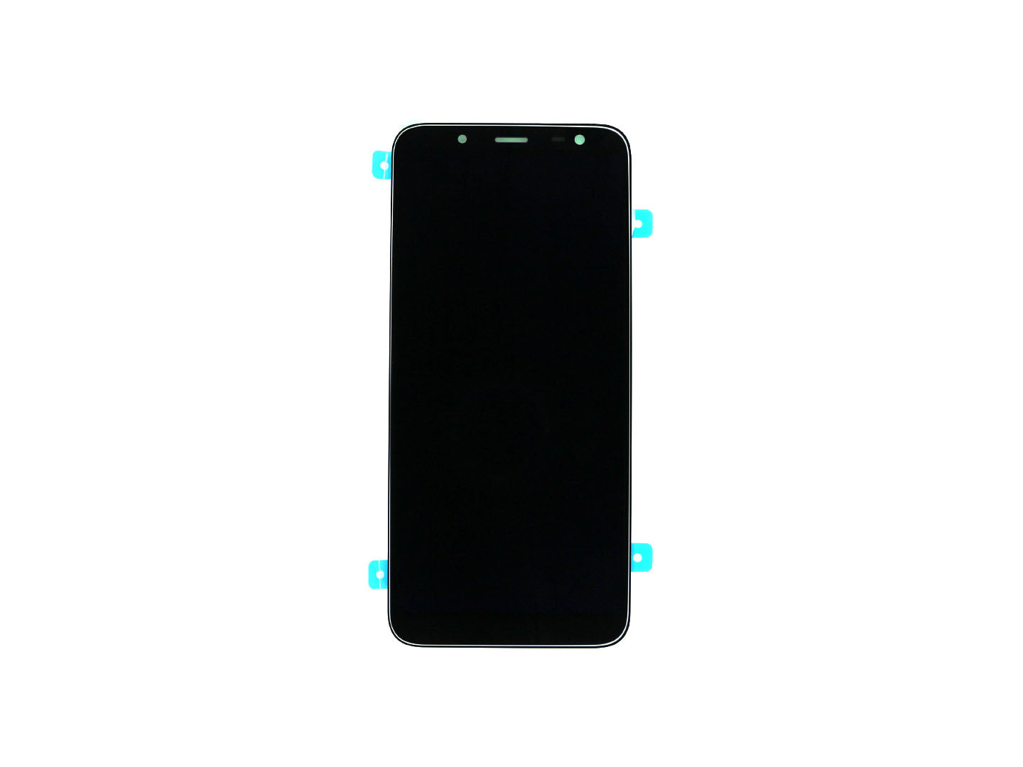 Samsung Galaxy J6 J600F Display und Touchscreen-Digitizer ohne Rahmen Black Soft-OLED