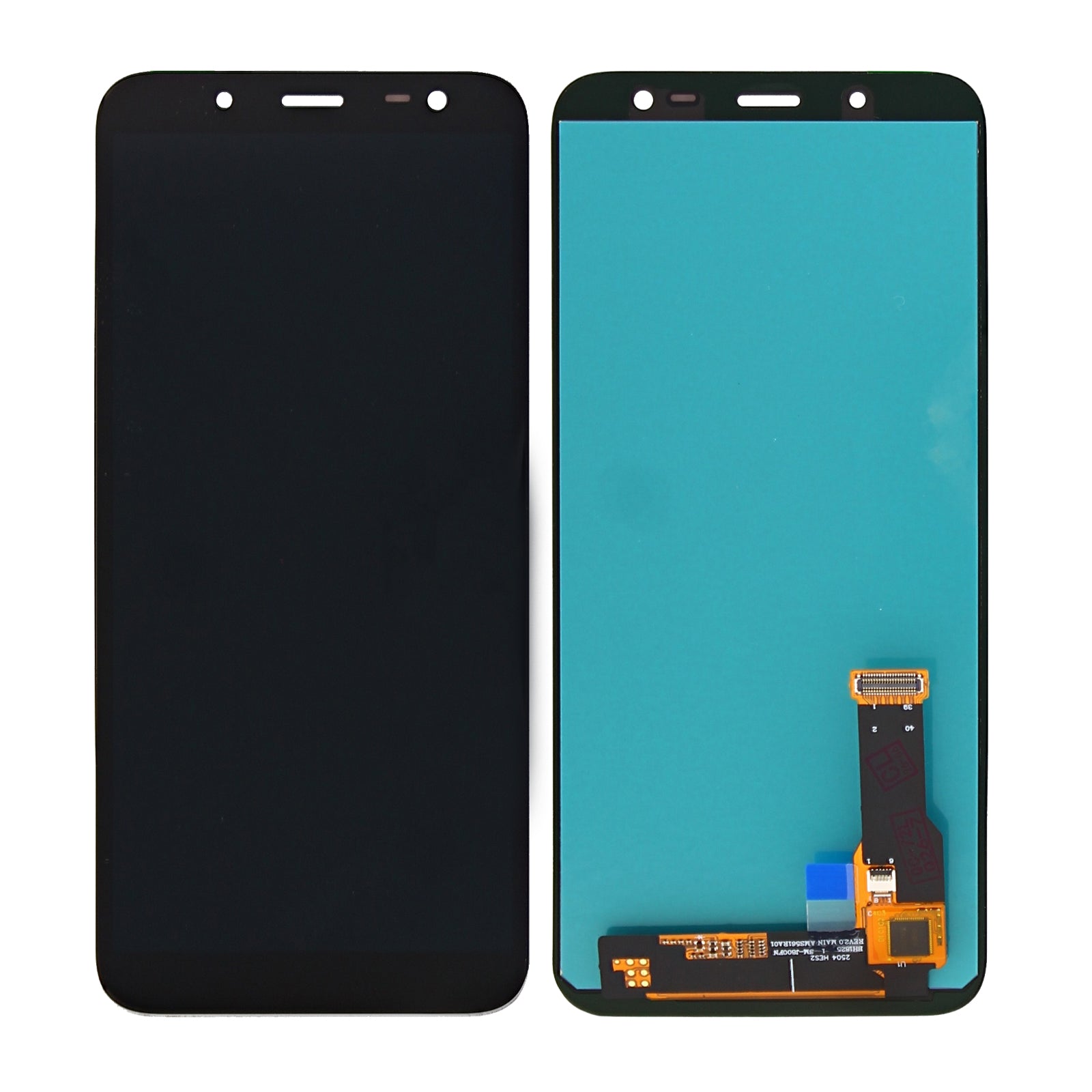 Samsung Galaxy J6 J600F Display und Touchscreen-Digitizer ohne Rahmen Black Soft-OLED – Bild 4