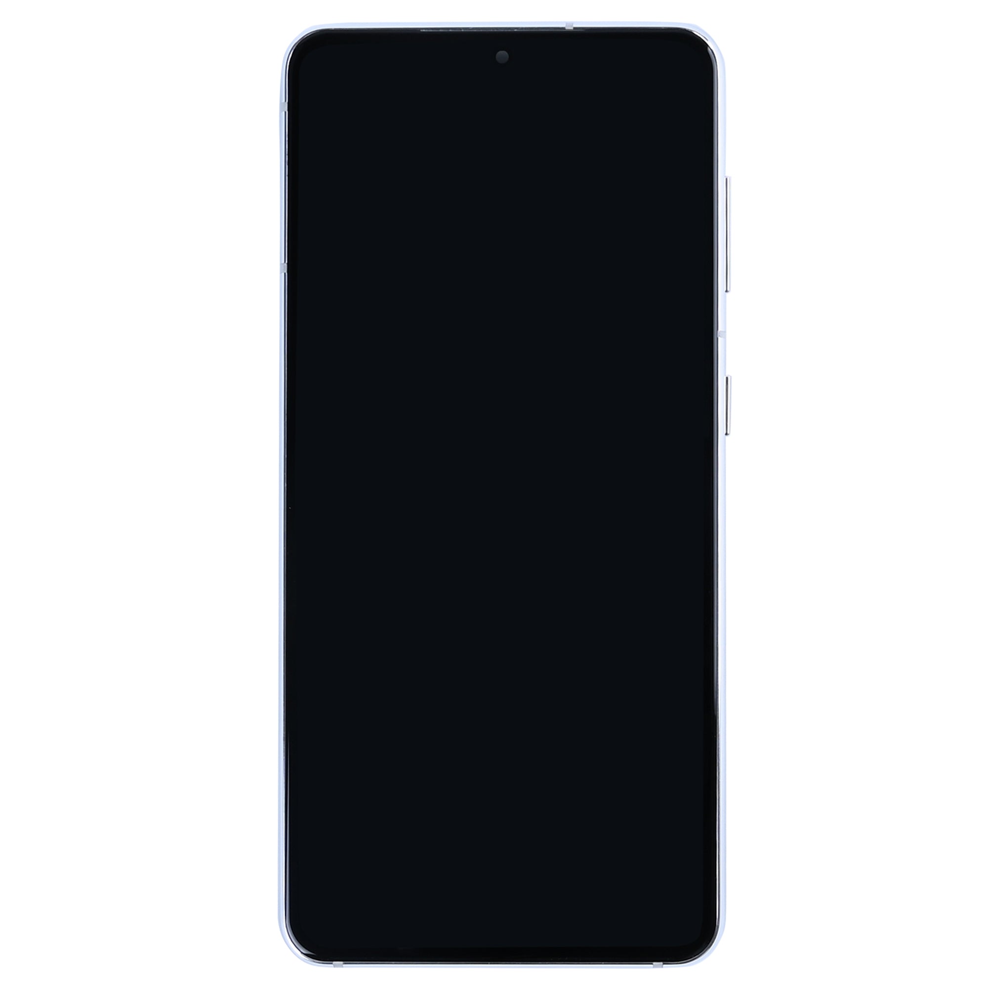 Samsung Galaxy S21 G991B Display und Touchscreen-Digitizer mit Rahmen Phantom White Soft-OLED