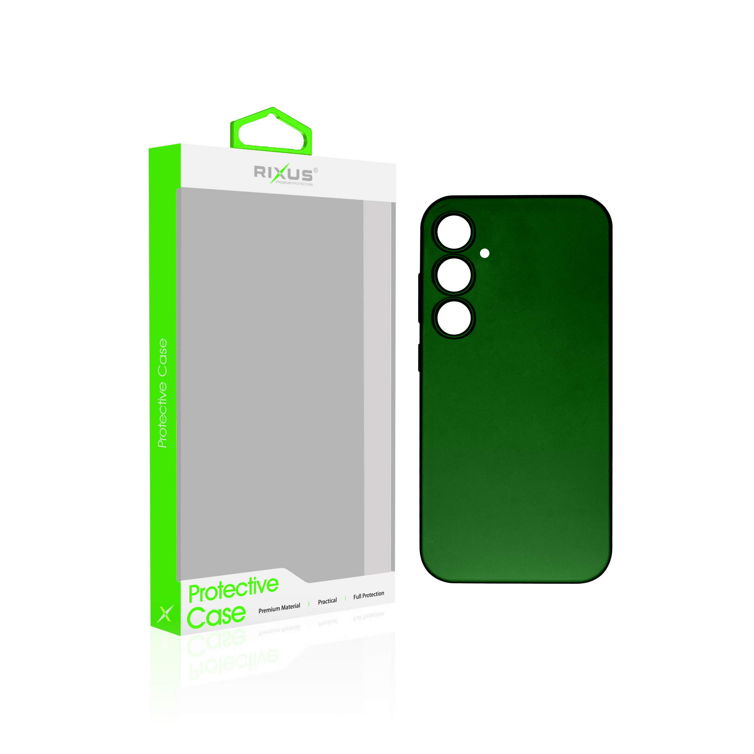 Rixus Soft TPU Handyhülle für Samsung Galaxy S24 Dark Green – Bild 5