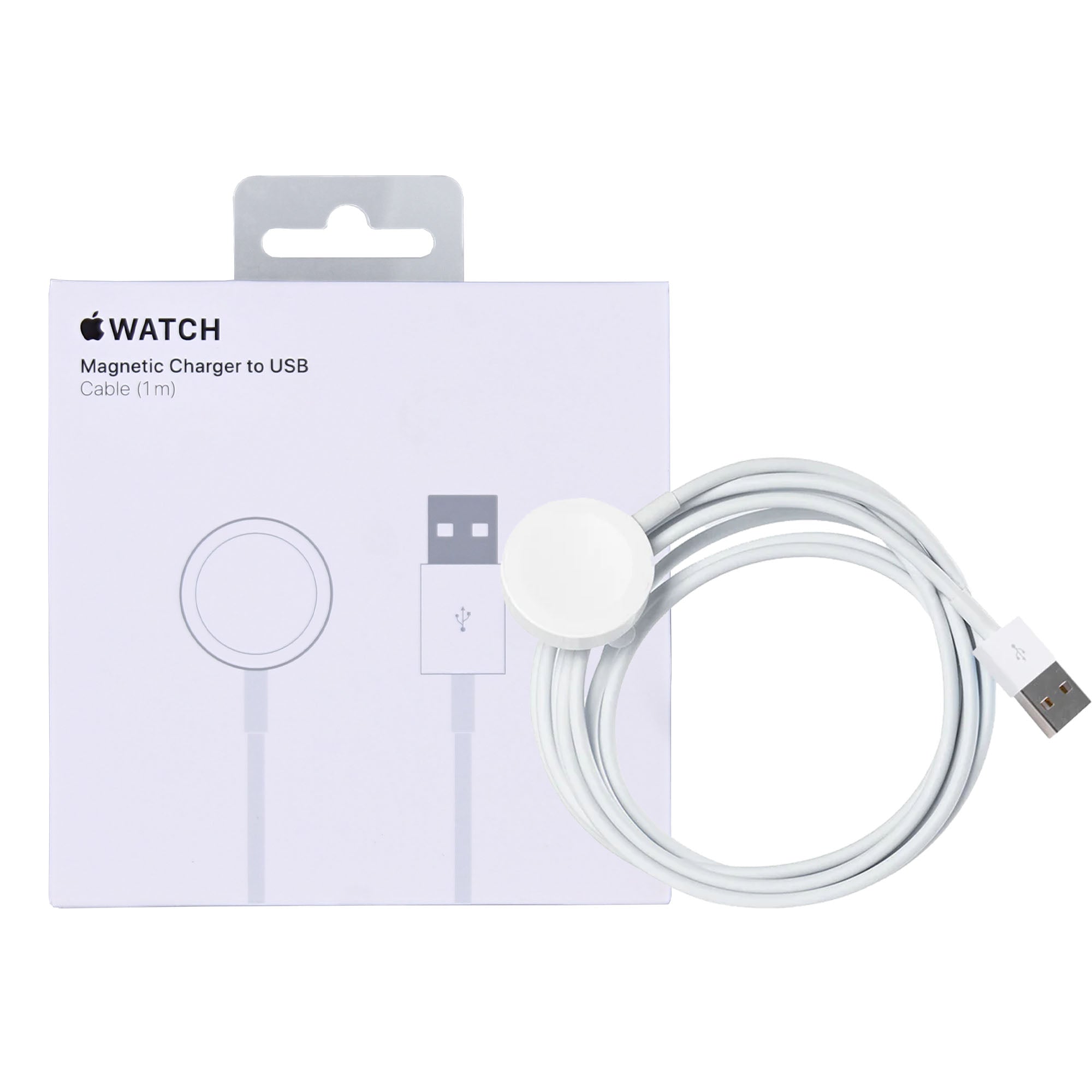 Apple MX2E2ZM/A Watch USB-A To Magnetic Ladekabel 100cm White Original Verkaufsverpackung