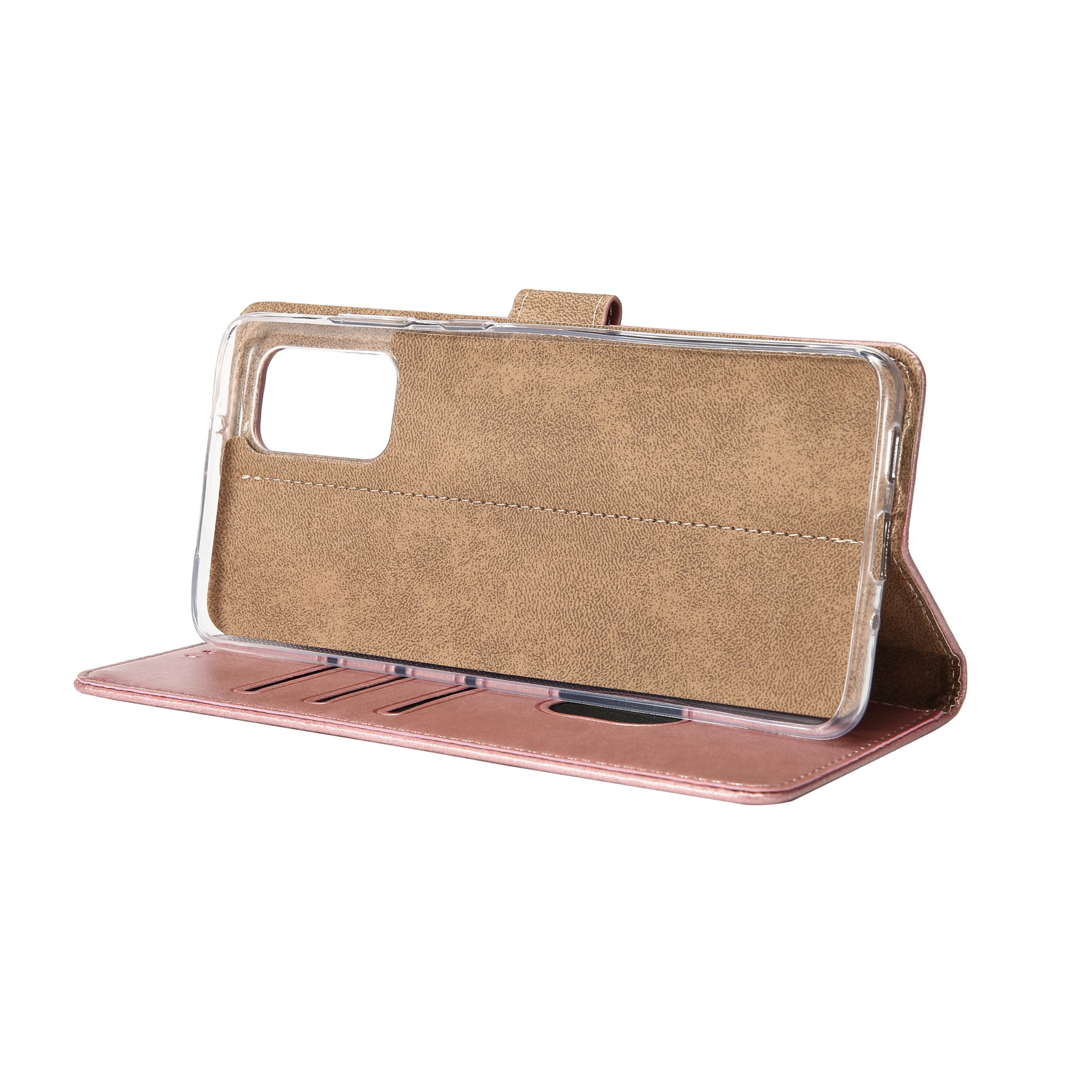 Rixus Buchhülle für Samsung Galaxy A52 5G Pink – Bild 6
