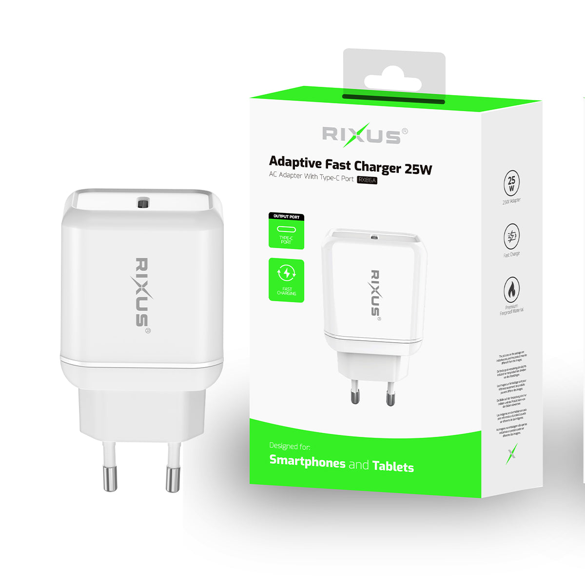Rixus RX86A Adaptive Fast Charger 25W – Bild 4