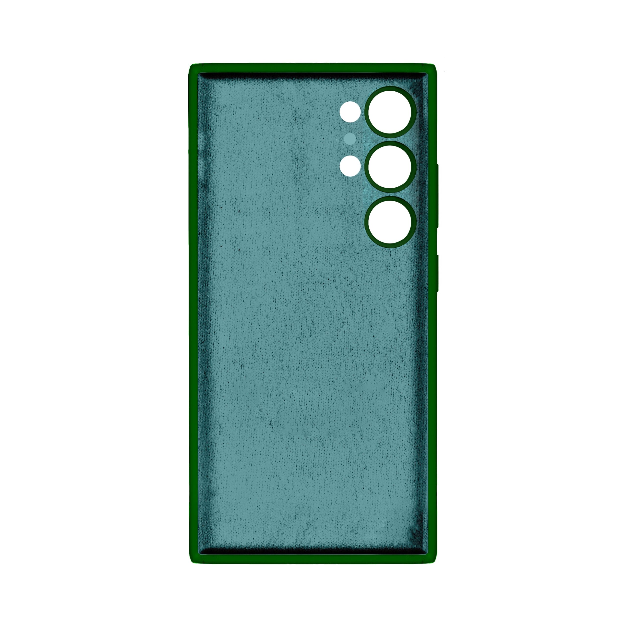 Rixus Soft TPU Handyhülle für Samsung Galaxy S24 Ultra Dark Green – Bild 2