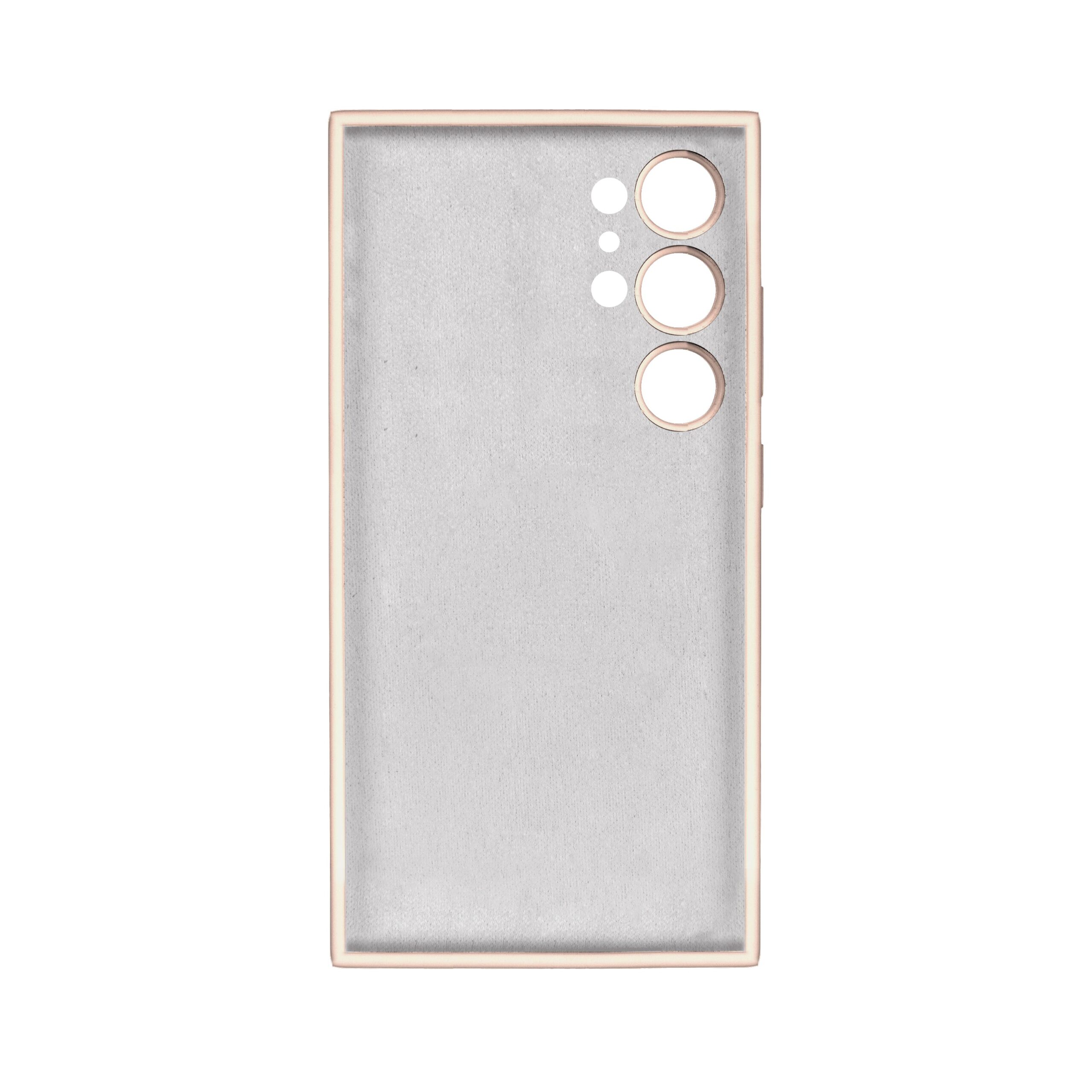 Rixus Soft TPU Handyhülle für Samsung Galaxy S24 Ultra Gold – Bild 2