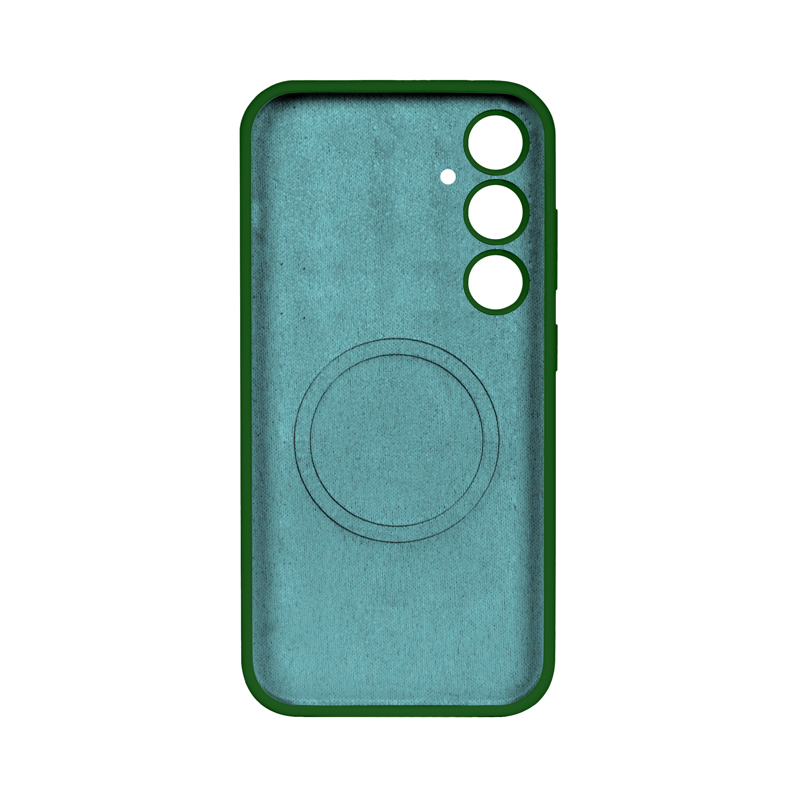 Rixus Soft TPU Handyhülle mit MagSafe kompatibel für Samsung Galaxy S24 Dark Green – Bild 2
