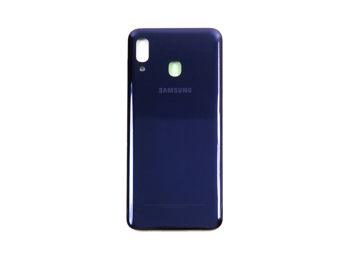 Samsung Galaxy A20 A205F Akkudeckel mit Linse Deep Blue OEM