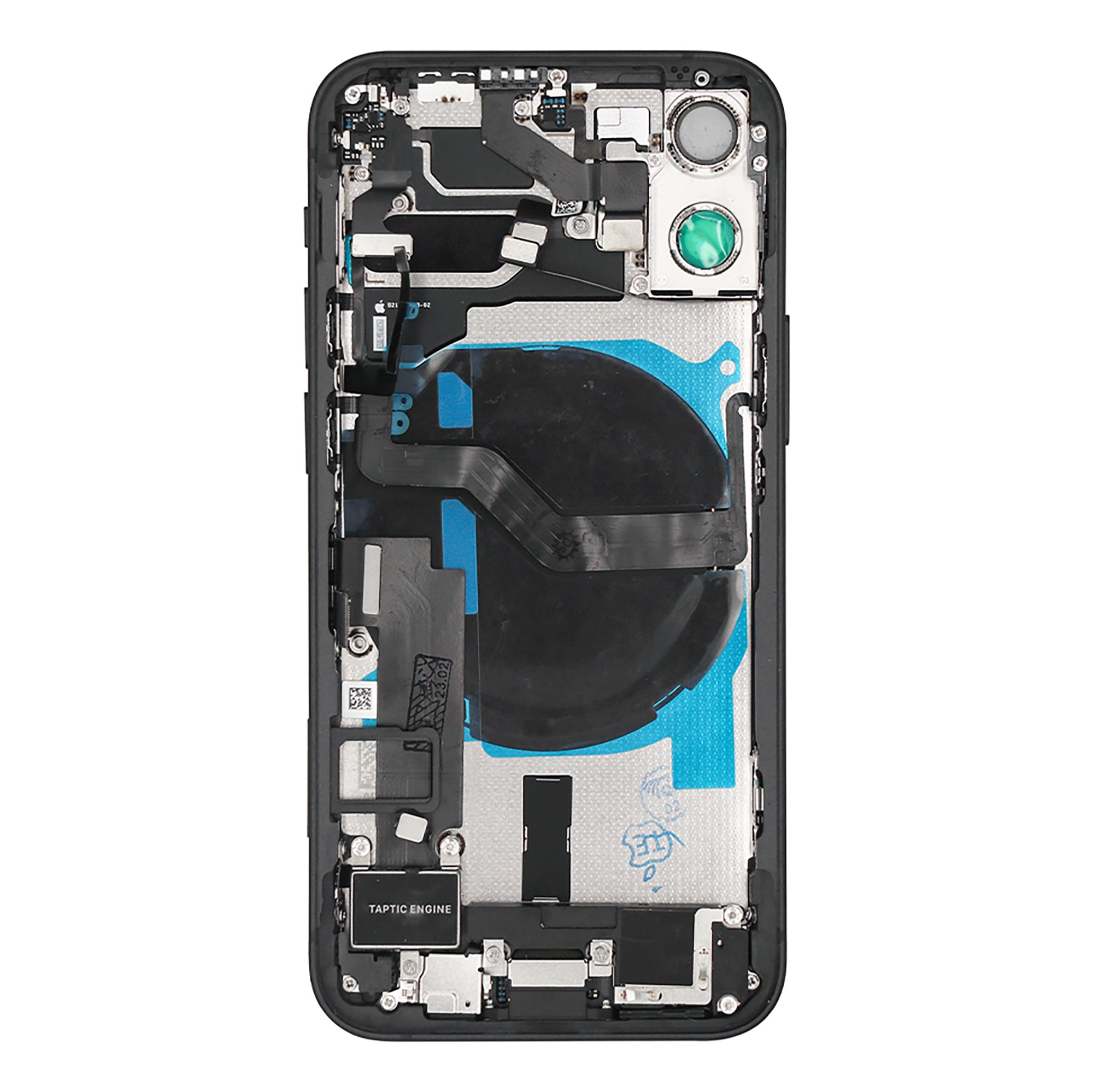 Für Apple iPhone 12 Mini Gehäuse mit Kleinteilen Black OEM – Bild 2