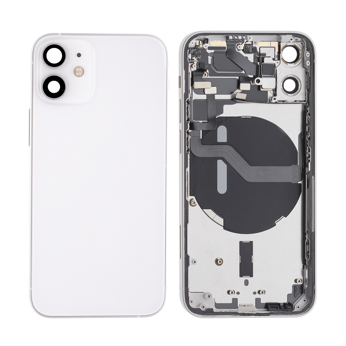 Für Apple iPhone 12 Mini Gehäuse mit Kleinteilen White OEM – Bild 3