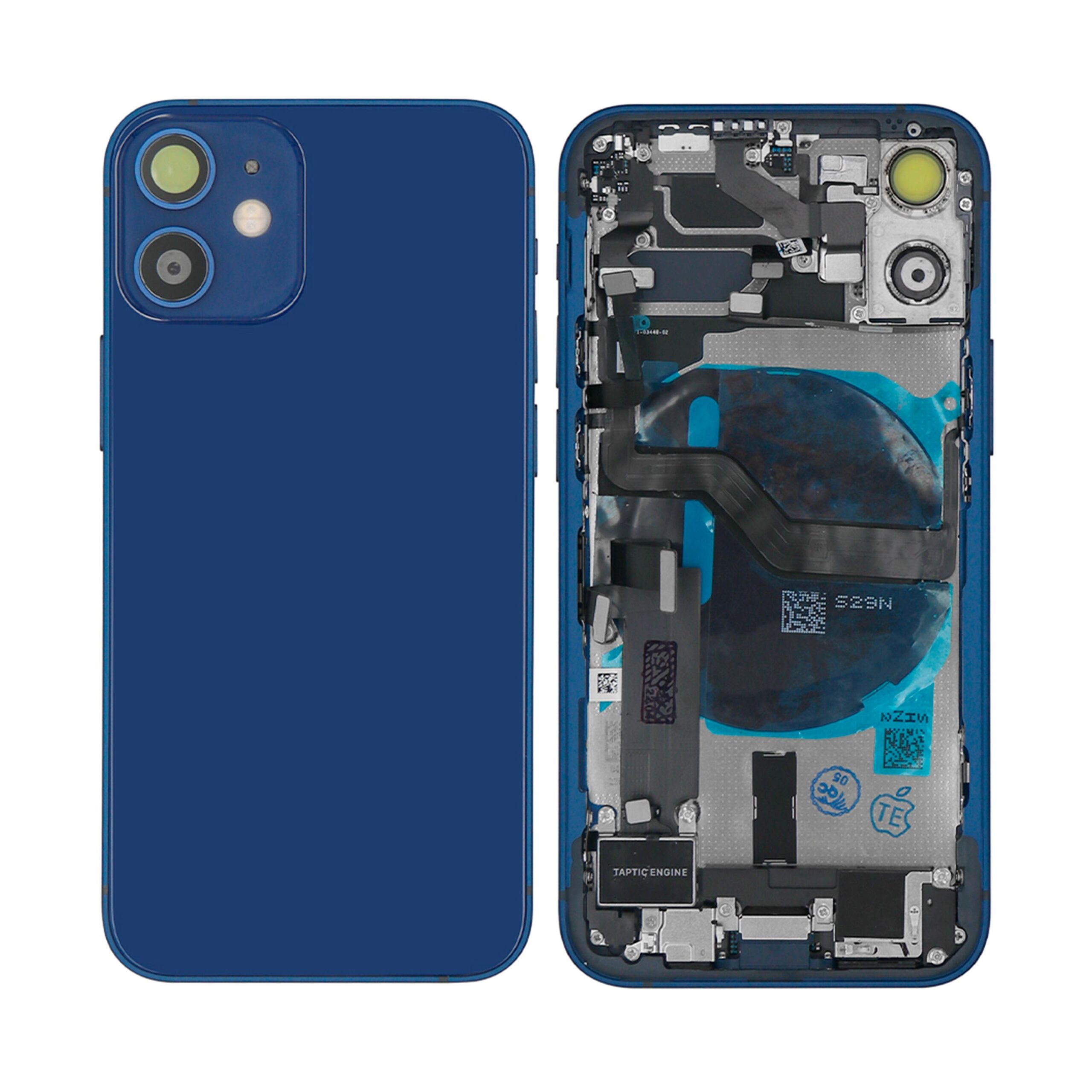 Für Apple iPhone 12 Mini Gehäuse mit Kleinteilen Blue OEM – Bild 3