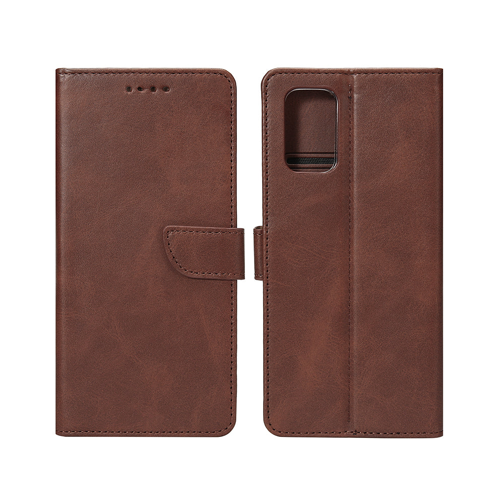 Rixus Buchhülle für Samsung Galaxy A72 4G Brown – Bild 3