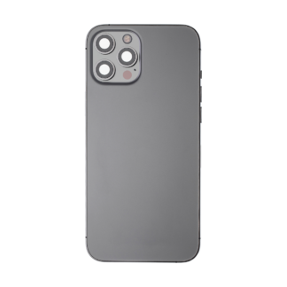 Für Apple iPhone 12 Pro Max Gehäuse mit Kleinteilen Graphite OEM