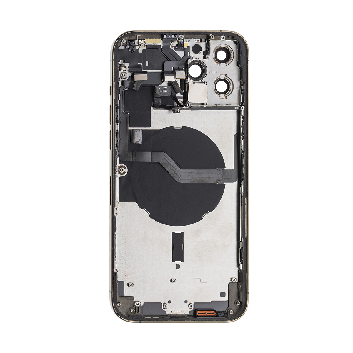 Für Apple iPhone 12 Pro Max Gehäuse mit Kleinteilen Gold OEM – Bild 2