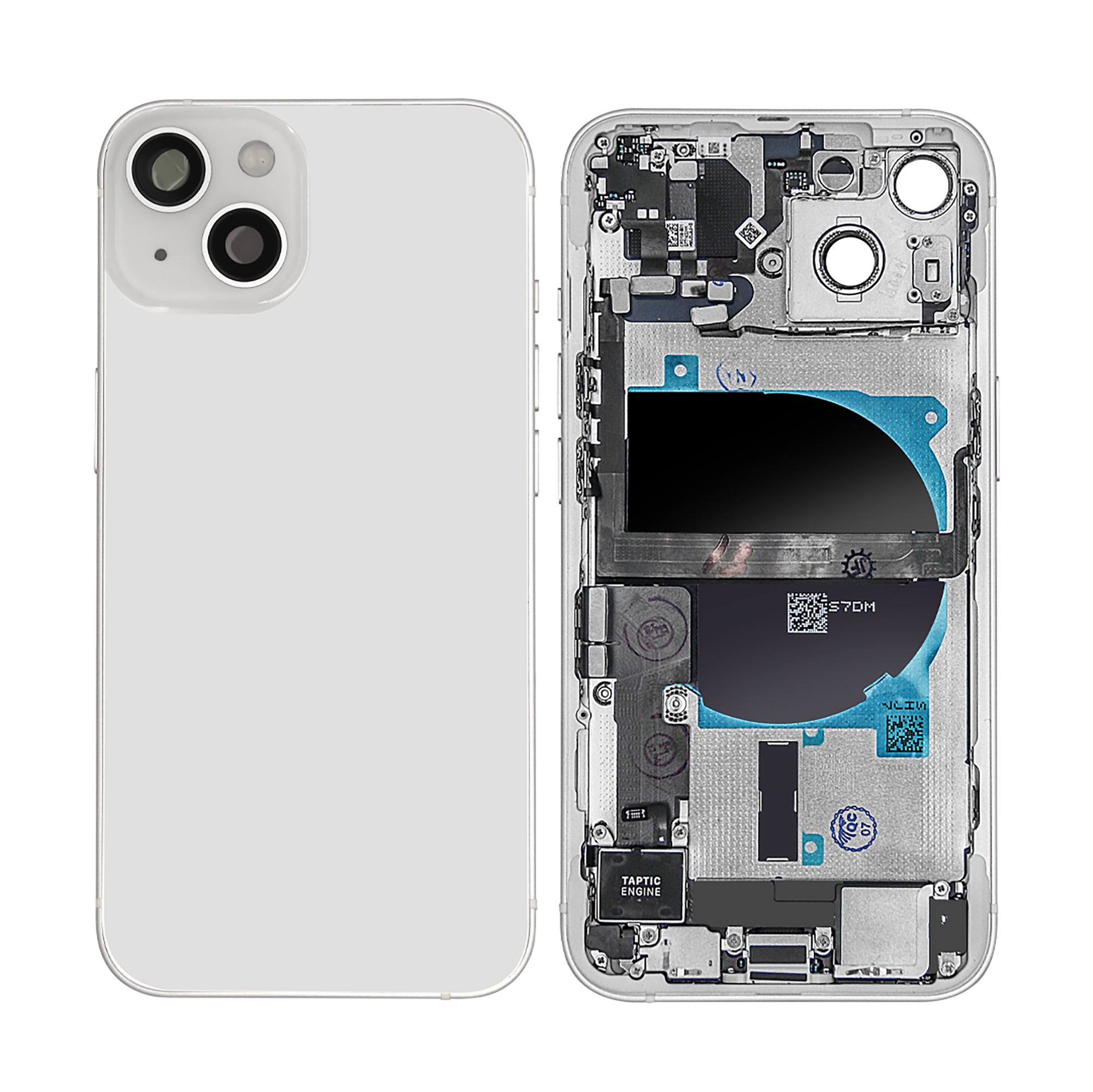 Für Apple iPhone 13 Gehäuse mit Kleinteilen Starlight OEM – Bild 3