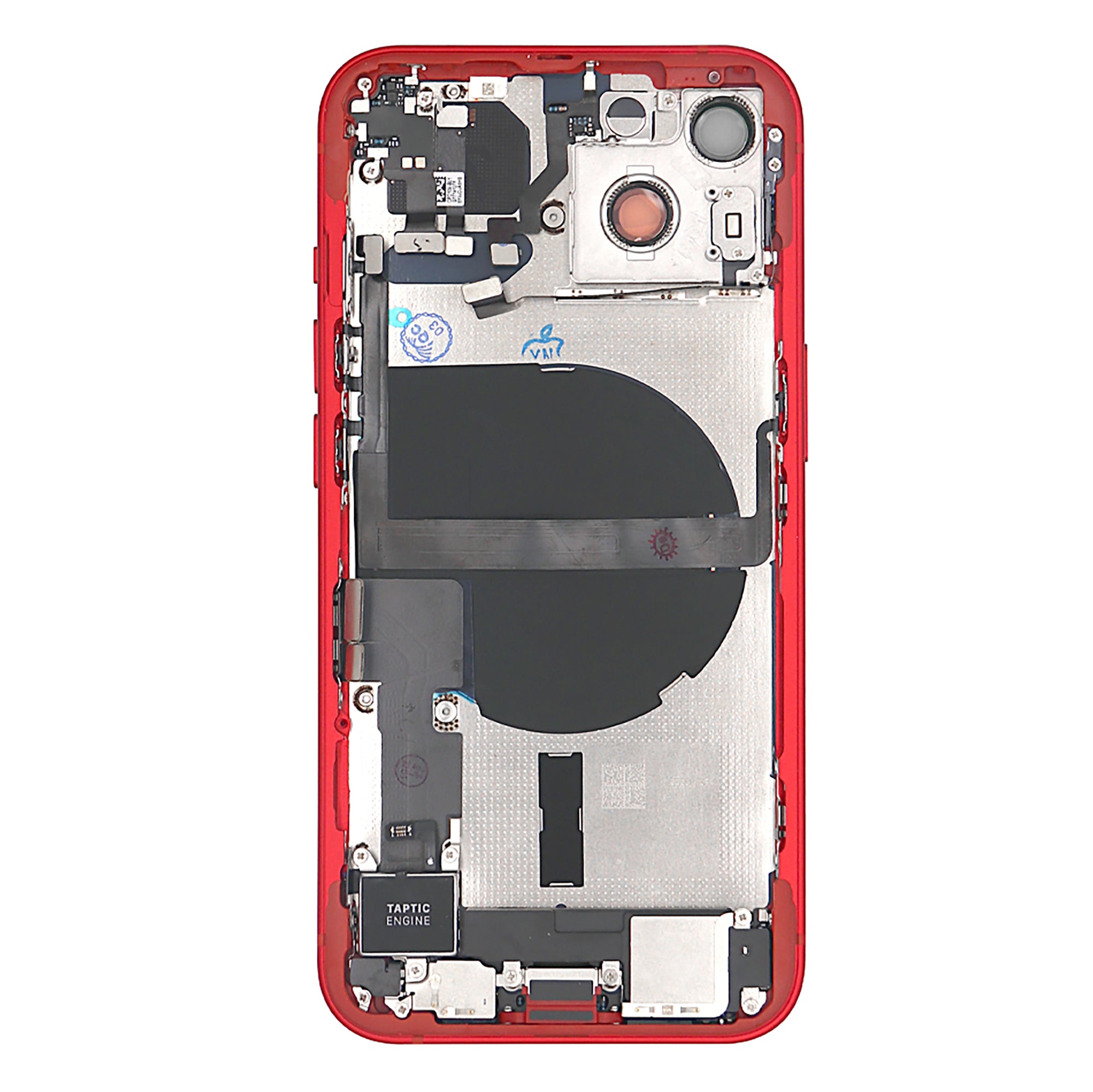 Für Apple iPhone 13 Gehäuse mit Kleinteilen Red OEM – Bild 2