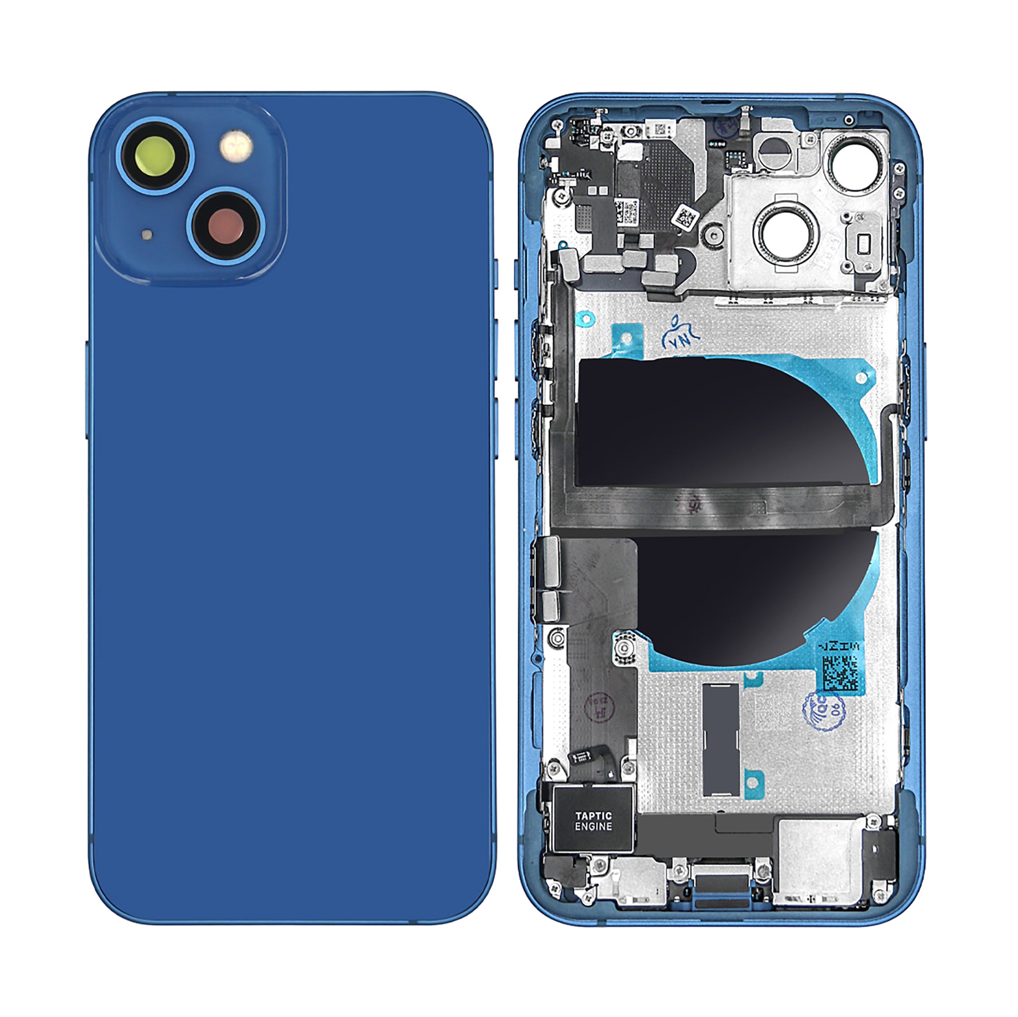 Für Apple iPhone 13 Gehäuse mit Kleinteilen Blue OEM – Bild 3