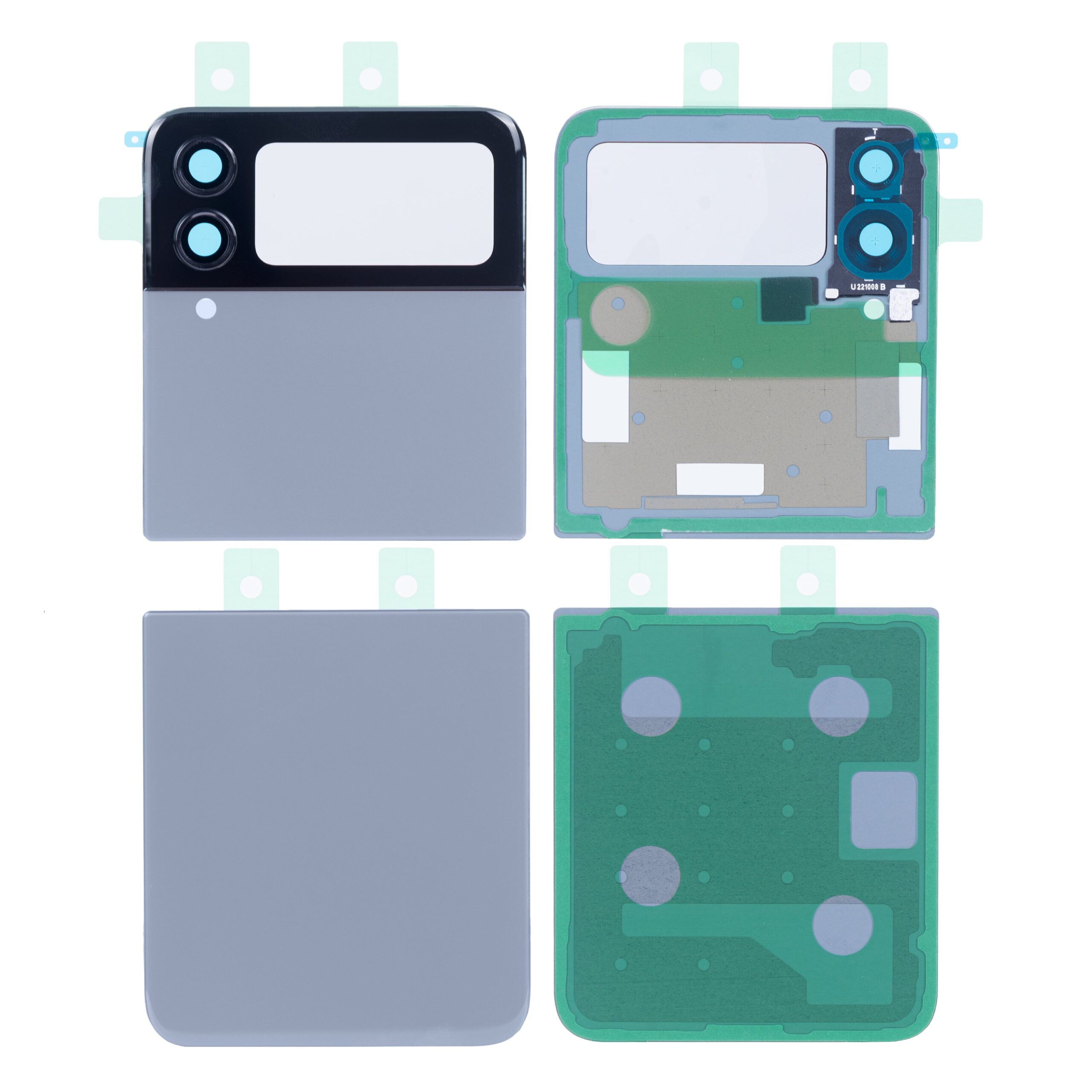 Samsung Galaxy Z Flip4 5G F721B Original OEM Backcover mit Kameraglas, Farbe wählbar – Bild 18