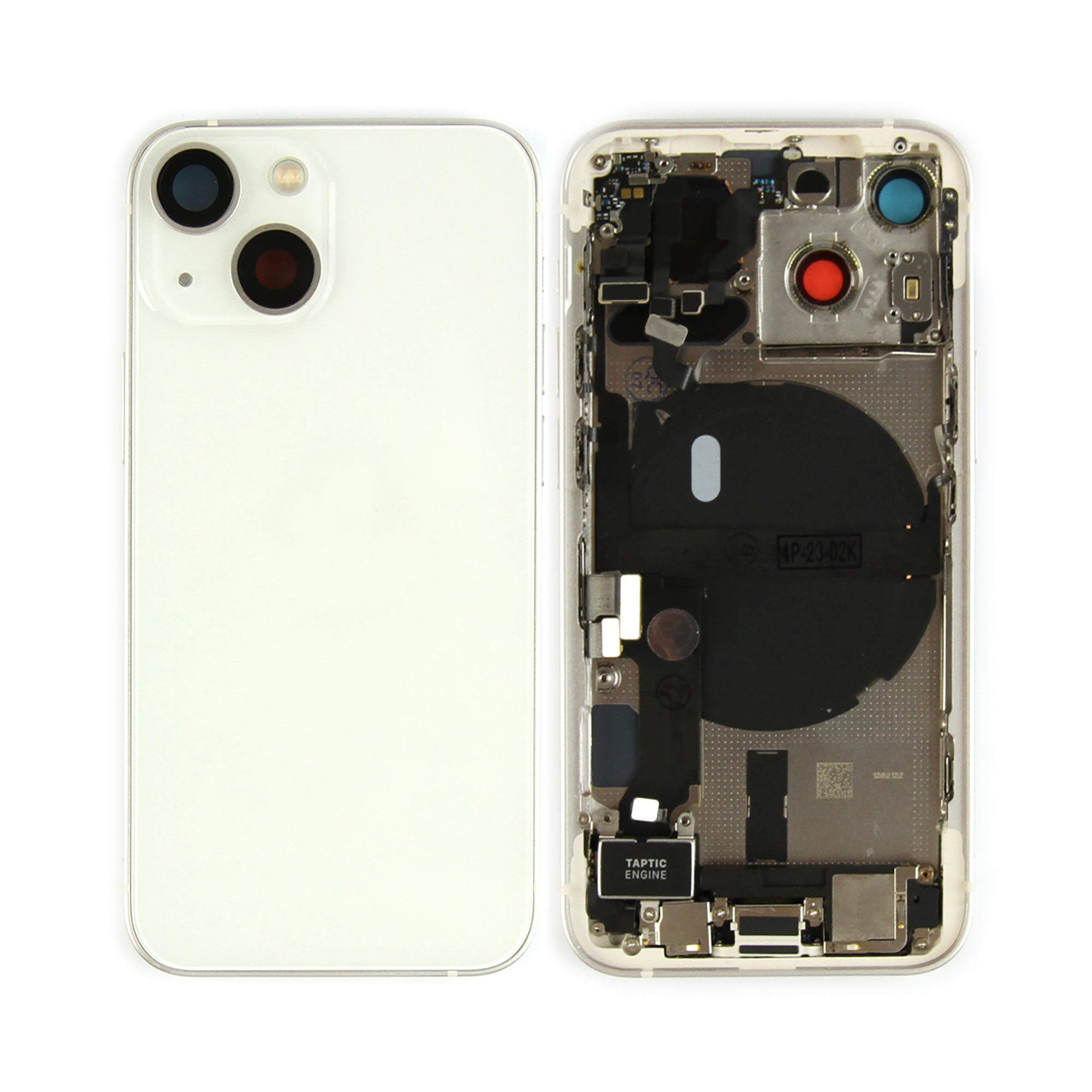 Für Apple iPhone 13 Mini Gehäuse mit Kleinteilen Starlight OEM – Bild 3