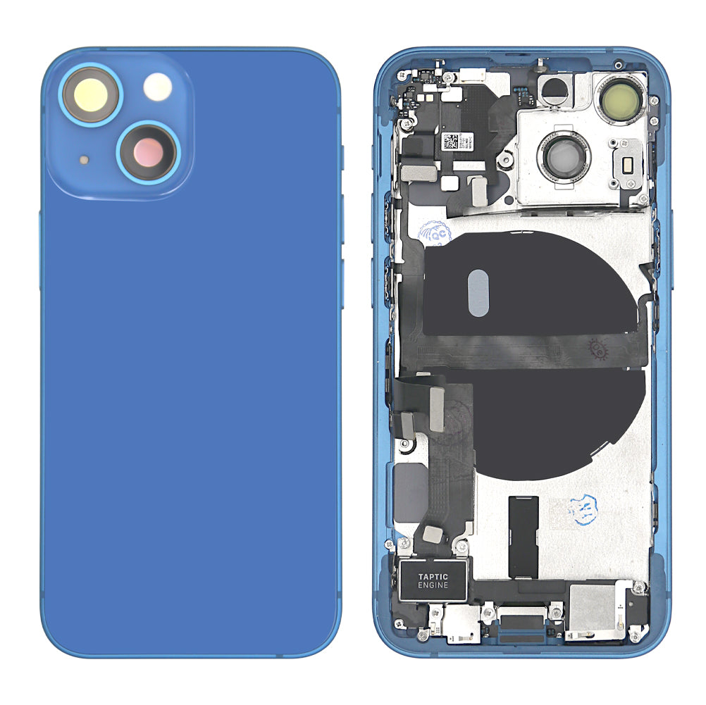 Für Apple iPhone 13 Mini Gehäuse mit Kleinteilen Blue OEM – Bild 3