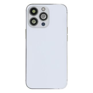 Für Apple iPhone 13 Pro Gehäuse mit Kleinteilen Silver OEM
