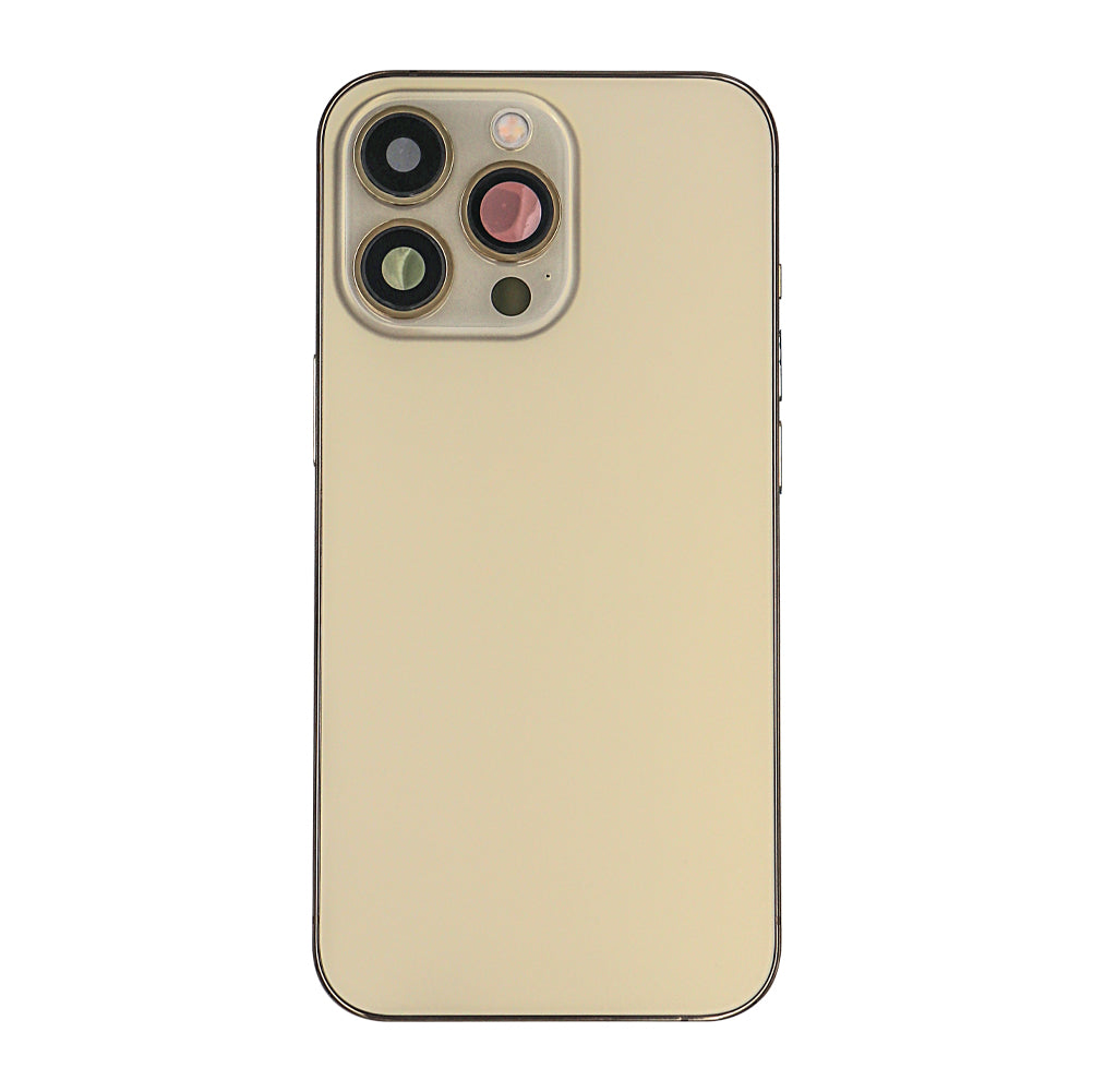Für Apple iPhone 13 Pro Gehäuse mit Kleinteilen Gold OEM
