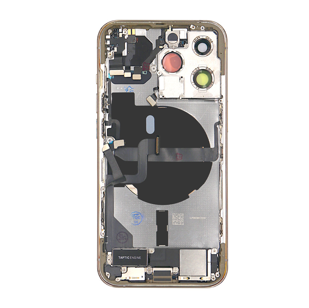 Für Apple iPhone 13 Pro Gehäuse mit Kleinteilen Gold OEM – Bild 2