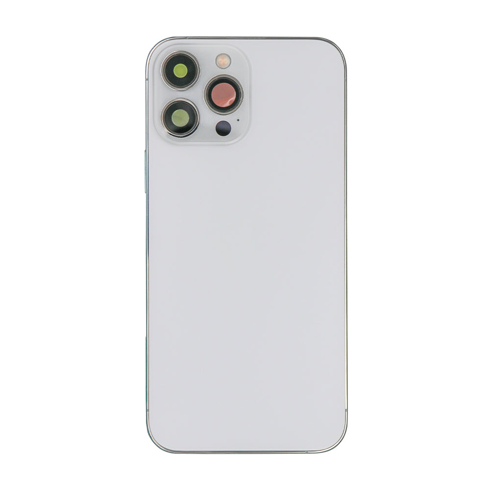 Für Apple iPhone 13 Pro Max Gehäuse mit Kleinteilen Silver OEM