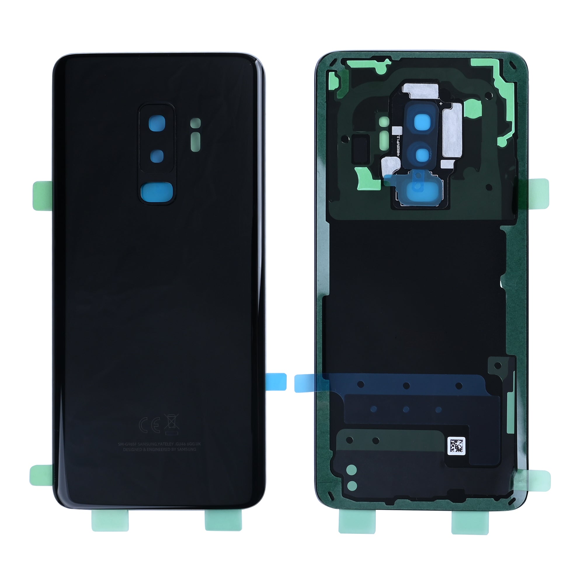 Samsung Galaxy S9 Plus G965F Akkudeckel mit Linse Midnight Black OEM – Bild 3