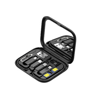 Rixus RXUC16 Multifunction Kabel Card USB Adapter Box Set mit Mirror Black