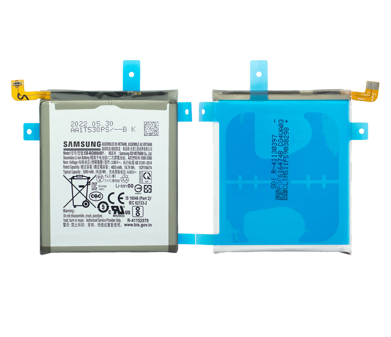 Samsung Galaxy S20 Ultra G988B Akku EB-BG988ABY Original – Bild 3