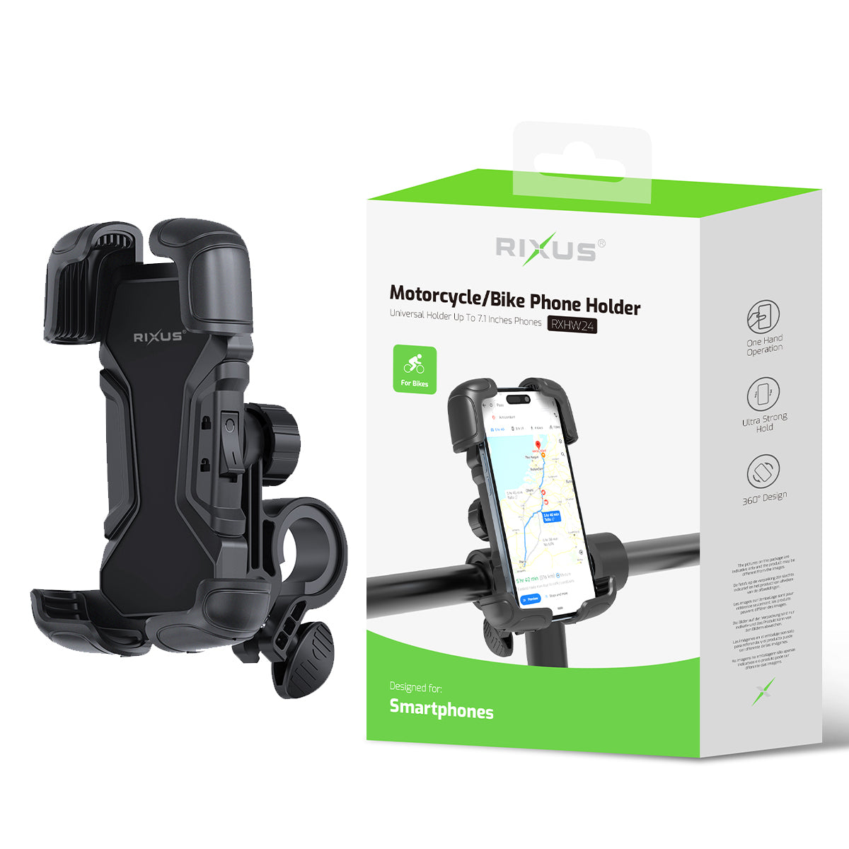 Rixus RXHW24 Bike Mount Steady 360 – Bild 5