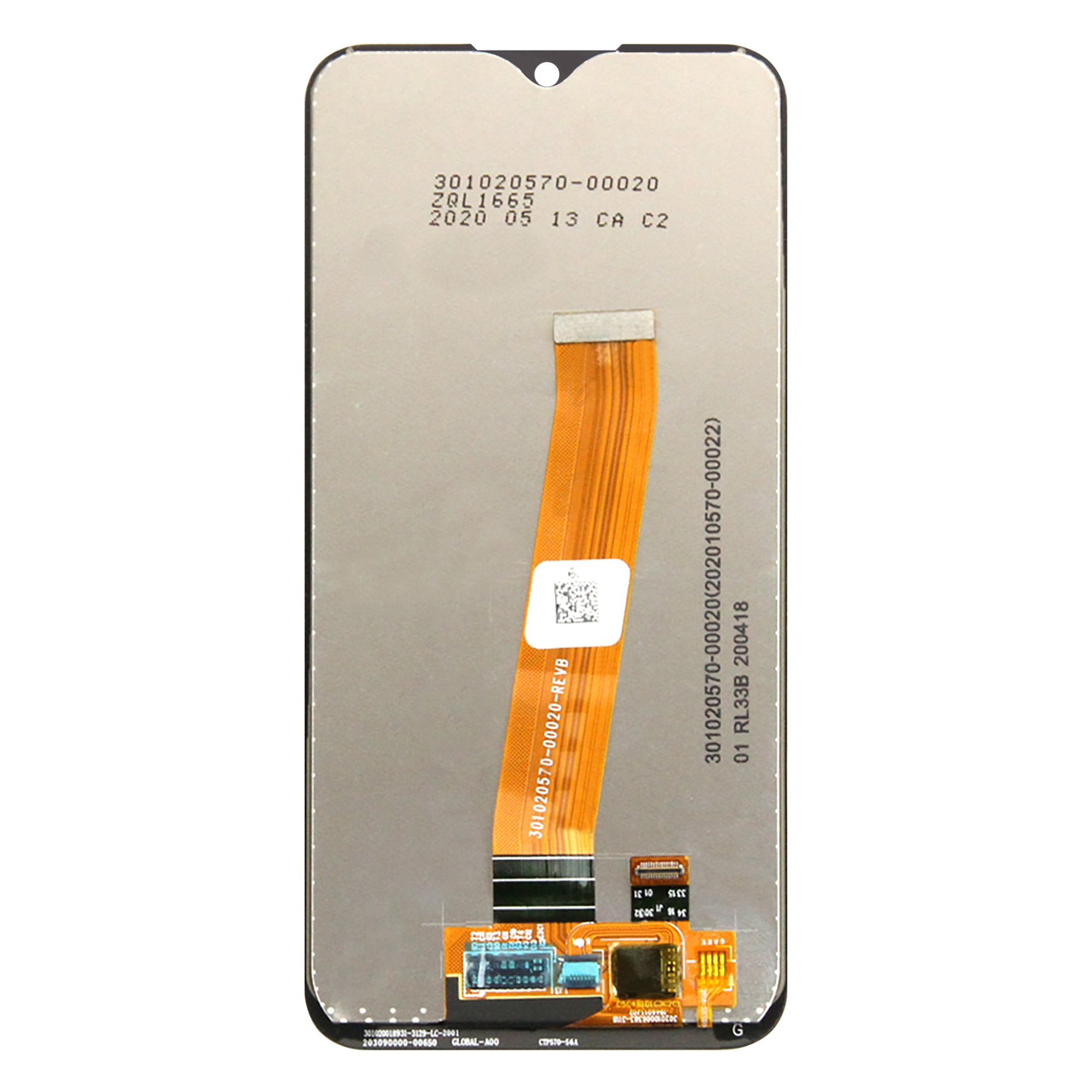 Samsung Galaxy A01 A015F Display und Touchscreen-Digitizer ohne Rahmen Black Soft-OLED – Bild 2