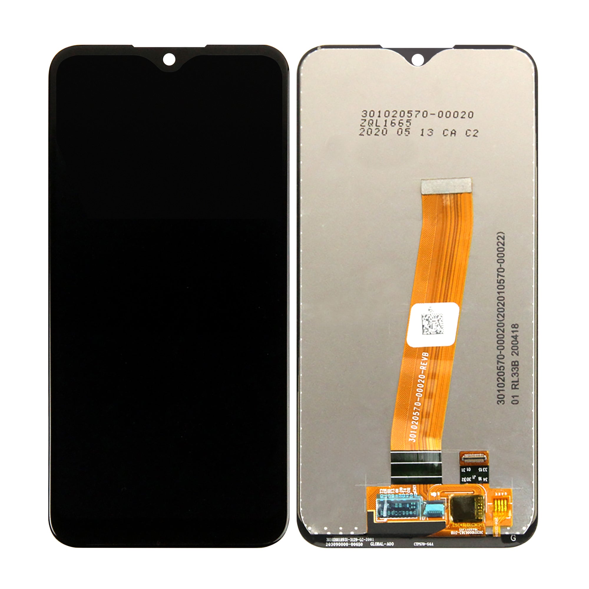 Samsung Galaxy A01 A015F Display und Touchscreen-Digitizer ohne Rahmen Black Soft-OLED – Bild 3