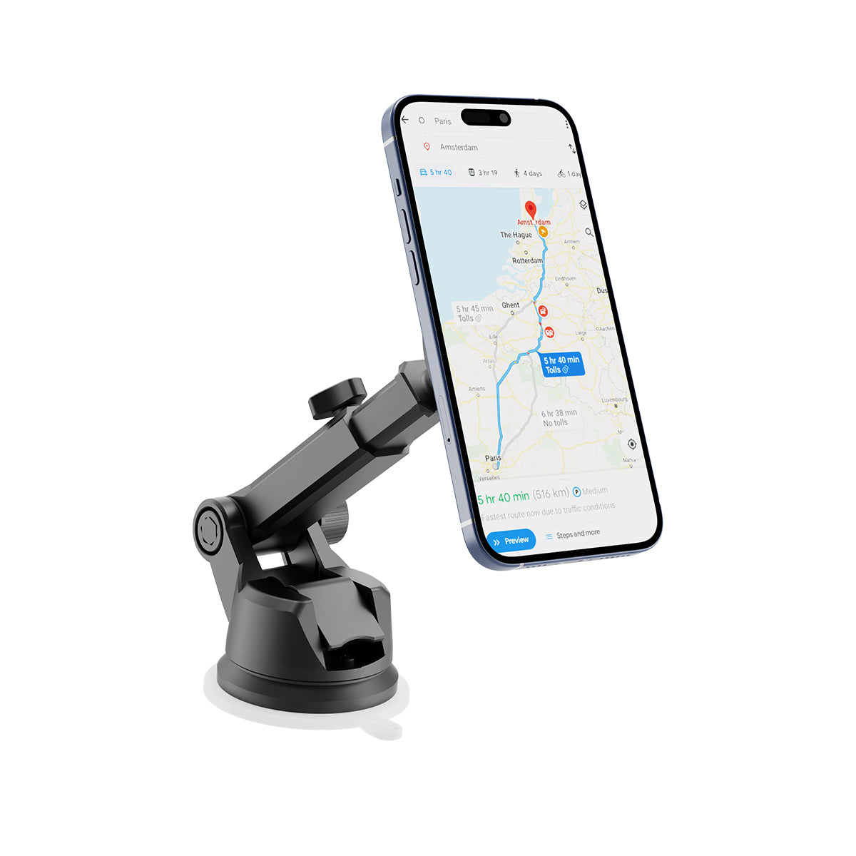Rixus RXHM12 Dashboard Circle MagSafe kompatibel Car Holder – Bild 4