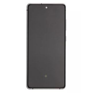 Samsung Galaxy S20 FE G780F, G781B 5G Display und Touchscreen-Digitizer mit Rahmen Cloud White Soft-OLED