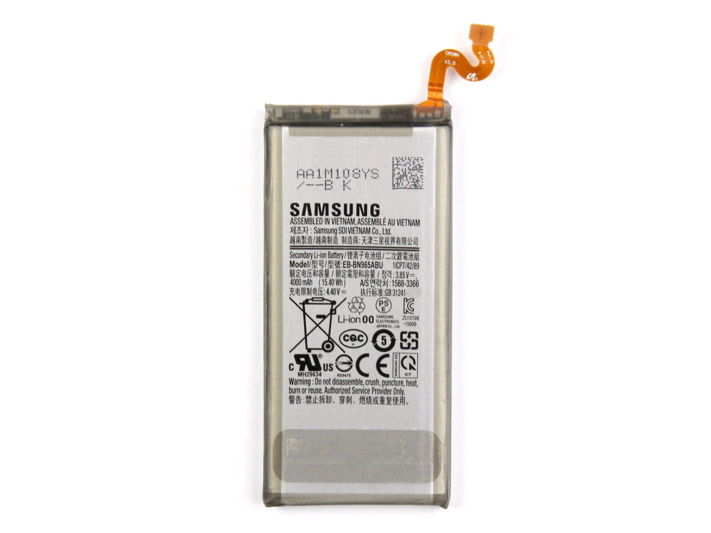 Samsung Galaxy Note 9 N960F Akku EB-BN965ABU OEM – Bild 2