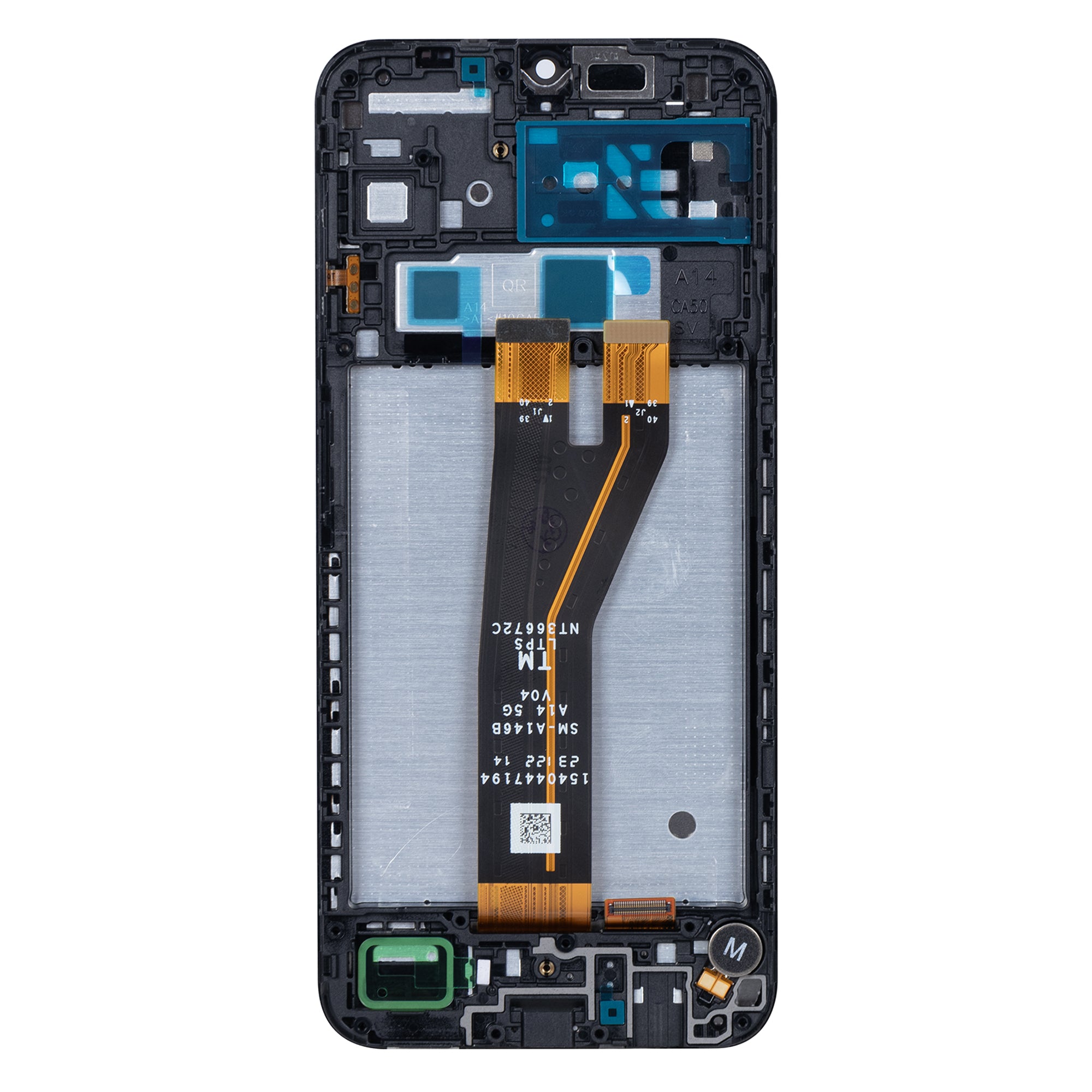 Samsung Galaxy A14 5G A146B Display und Touchscreen-Digitizer mit Rahmen Black Service Pack – Bild 3