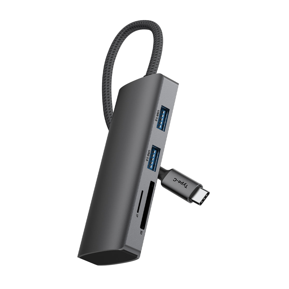 Rixus RXHU10 USB-C To HDMI Adaptor mit Docking Station Grey – Bild 3