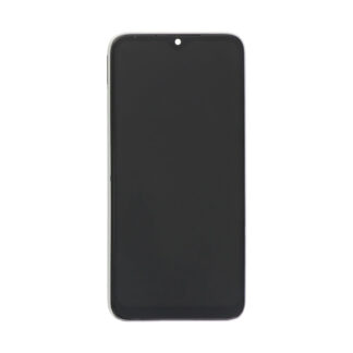 Xiaomi Redmi Note 8, Note 8 (2021) Display und Touchscreen-Digitizer mit Rahmen Moonlight White Service Pack