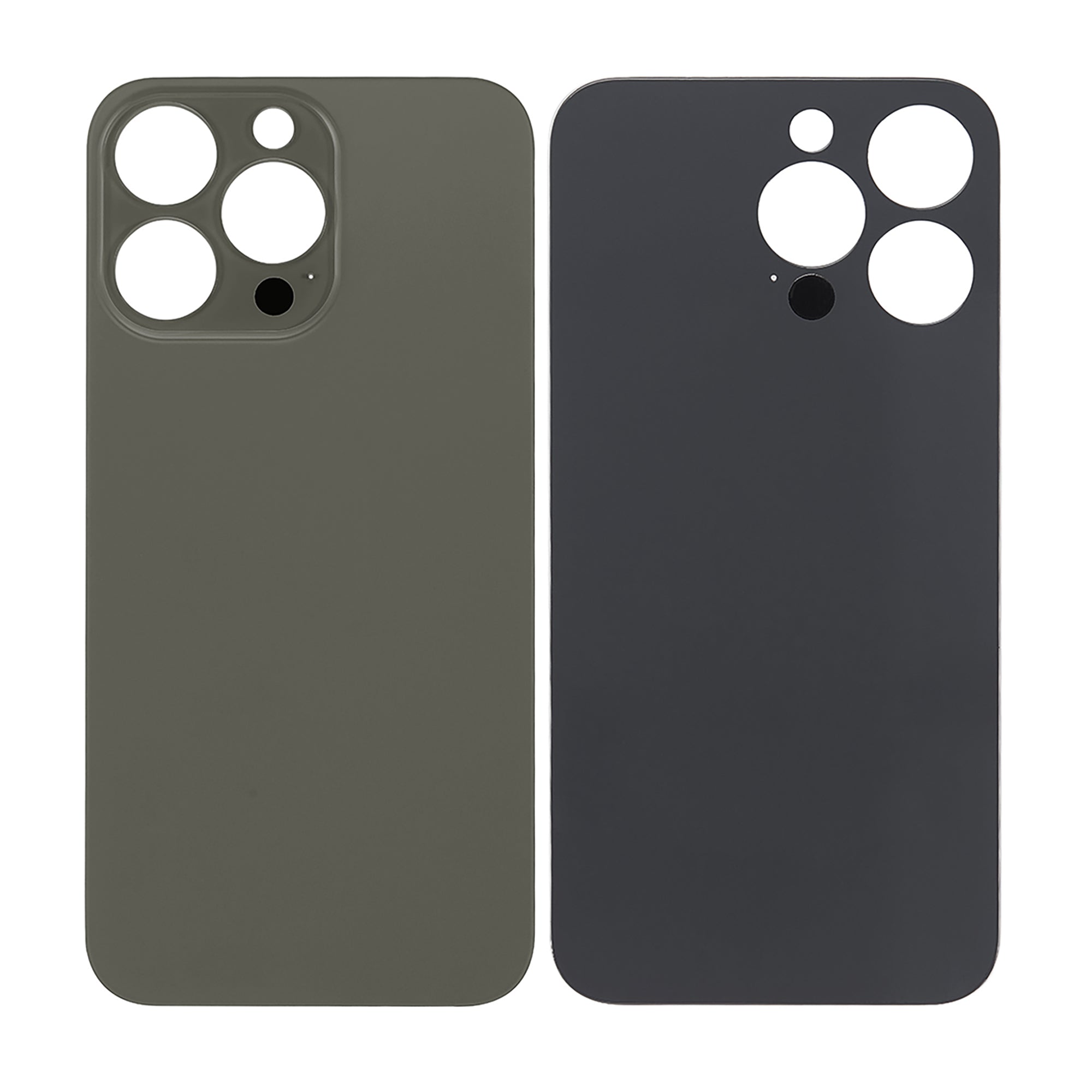 Für Apple iPhone 13 Pro kompatibel Rückglas mit großem Kamerarahmen, Farbe wählbar – Bild 15