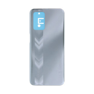 Realme Narzo 30 5G Akkudeckel ohne Linse Racing Silver OEM