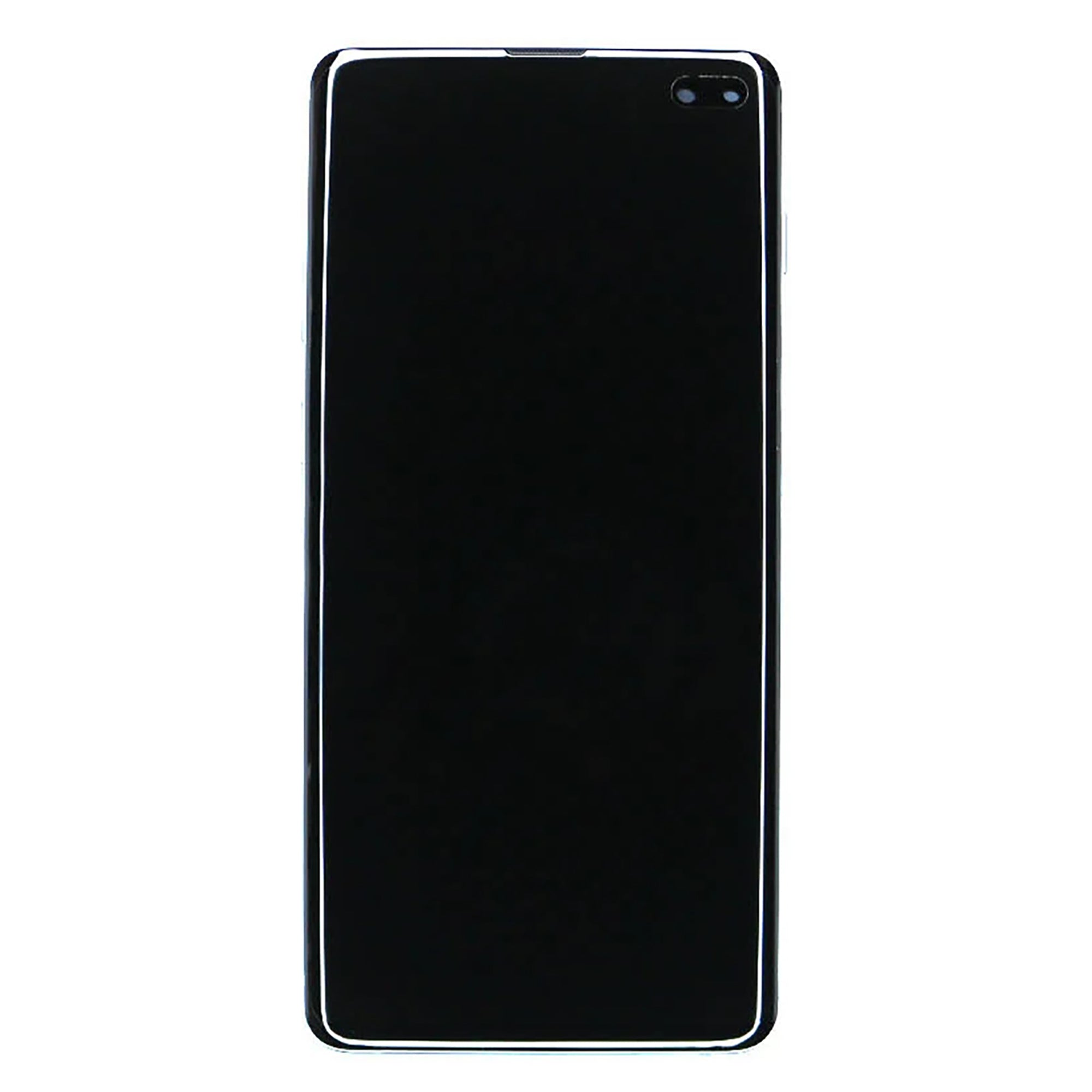 Samsung Galaxy S10 Plus G975F Display und Touchscreen-Digitizer mit Rahmen Prism Blue Service Pack