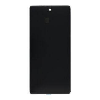 Google Pixel 6A Display und Touchscreen-Digitizer ohne Rahmen Black Service Pack