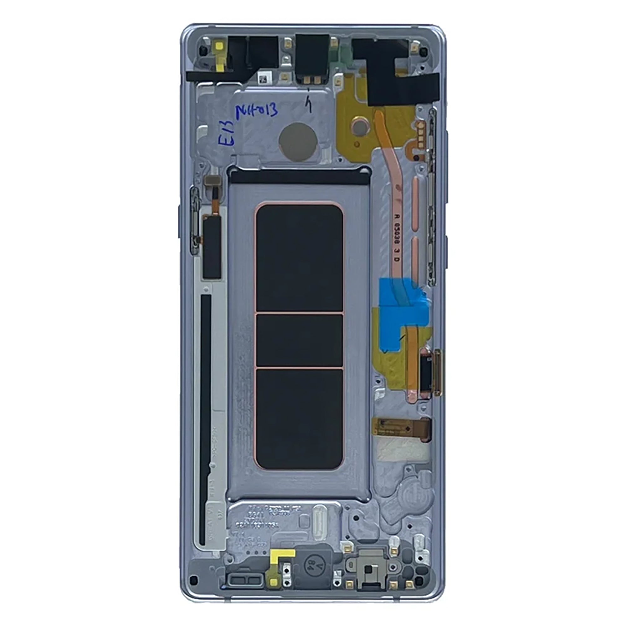Samsung Galaxy Note 8 N950F Display und Touchscreen-Digitizer mit Rahmen Orchid Grey Service Pack – Bild 2