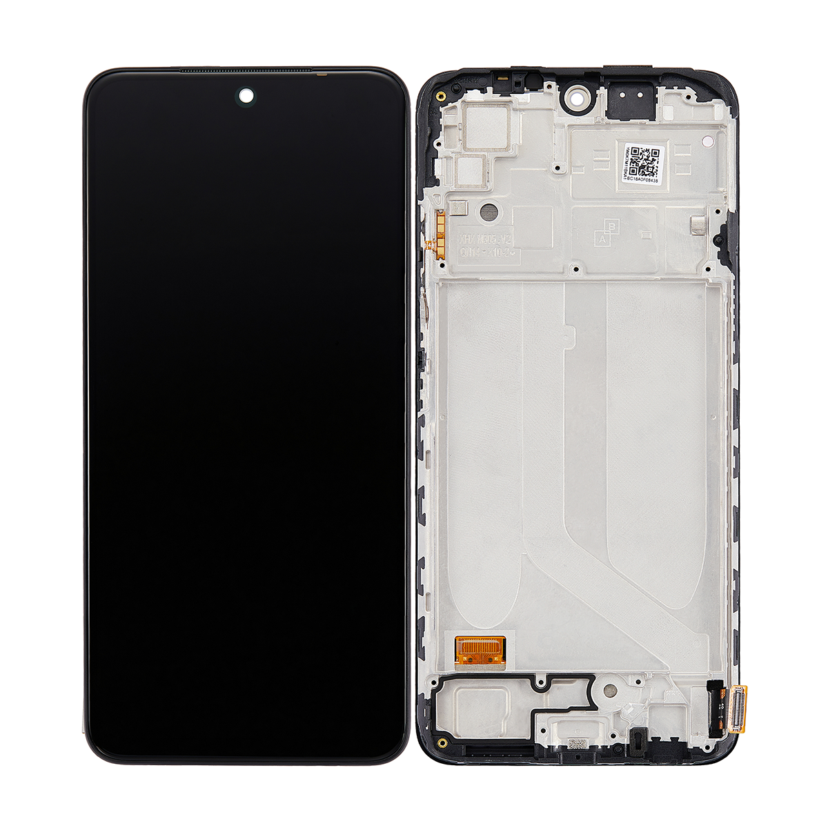 OEM Display für Xiaomi Redmi Note 10, Note 10S mit Rahmen Grau – Bild 4