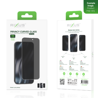 Rixus Privacy Full Curved Edge Panzerglas für Apple iPhone 12 Mini