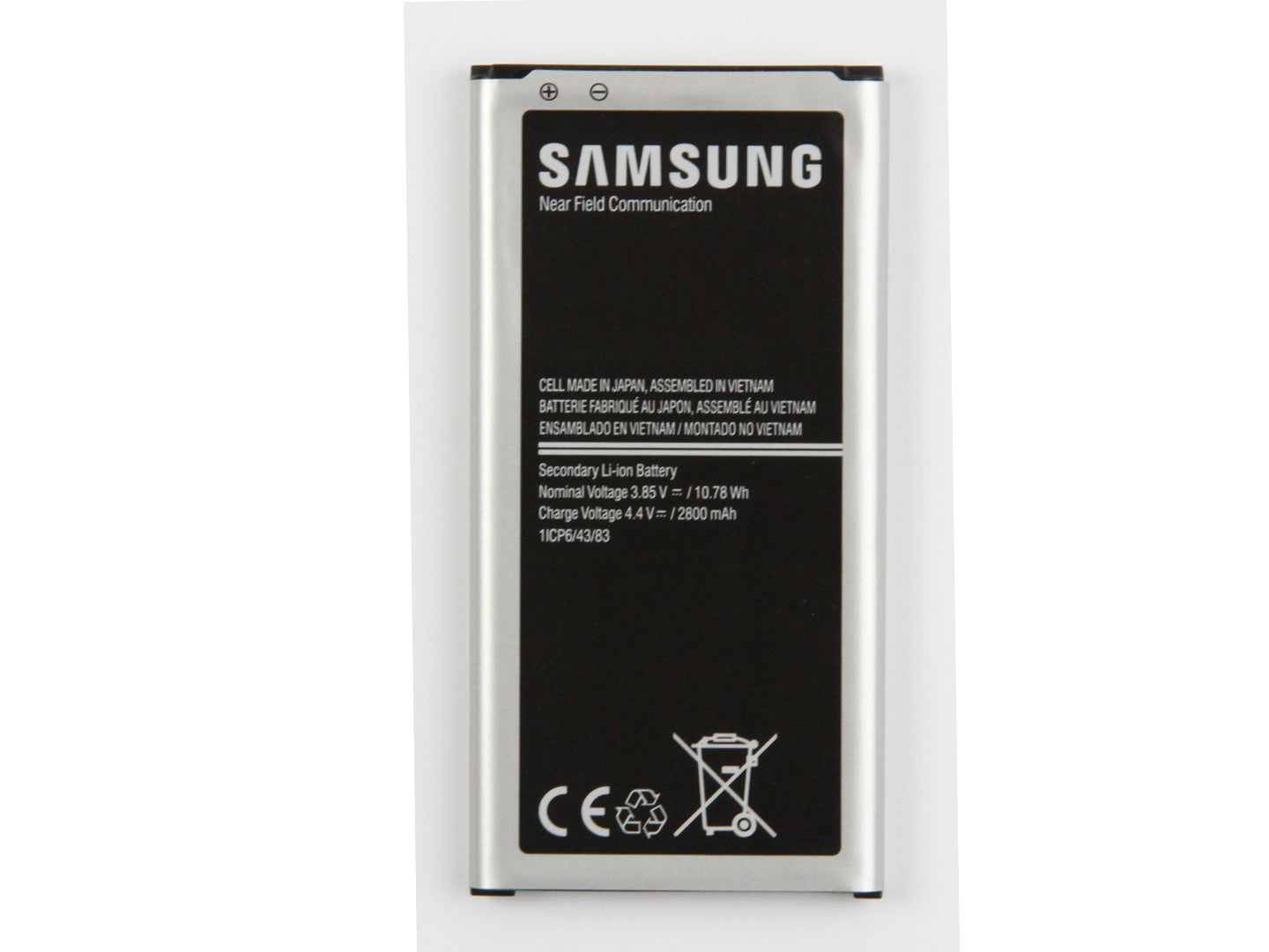 Samsung Galaxy Xcover 4 G390F 4s, G398F Akku EB-BG390BBE OEM – Bild 2